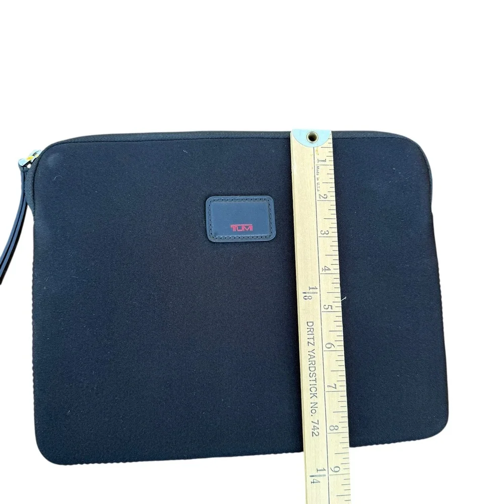 Tumi‎ Black Neoprene Laptop Sleeve Case for MacBook inch Travel